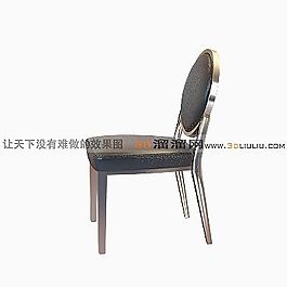 3D休閑椅模型