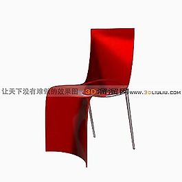 3D休閑椅模型