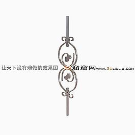3D歐式構(gòu)件模型