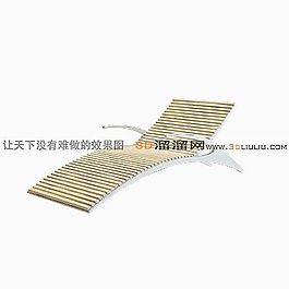 3D躺椅模型