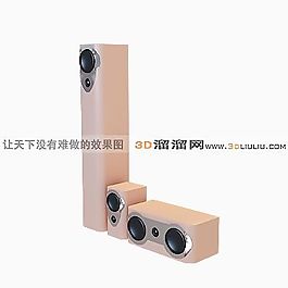 3D音箱模型