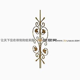 3D歐式構(gòu)件模型