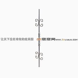 3D歐式構(gòu)件模型