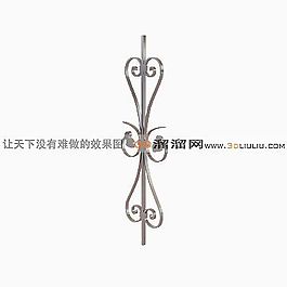 3D歐式構(gòu)件模型