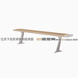 3D長凳模型