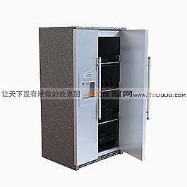 3D冰箱模型