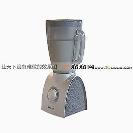 3D果汁机模型