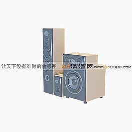 3D音箱模型