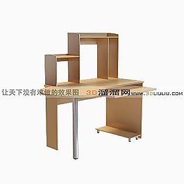 3D電腦桌模型