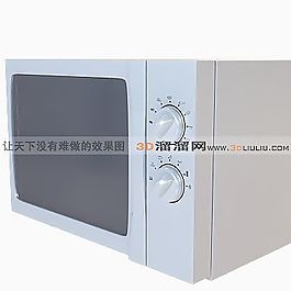 3D微波爐模型