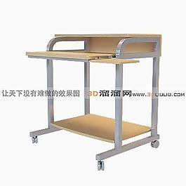 3D電腦桌模型