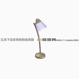 3D臺燈模型