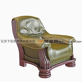 3D沙發(fā)椅模型
