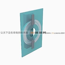 3D壁燈模型