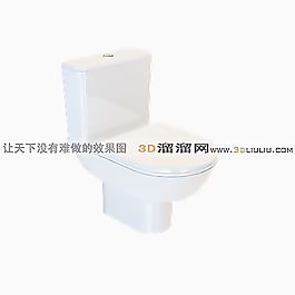 3D坐便器模型