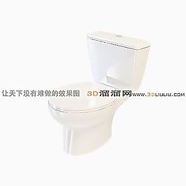 3D坐便器模型