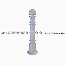 3D草坪灯模型