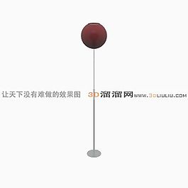 3D落地燈模型