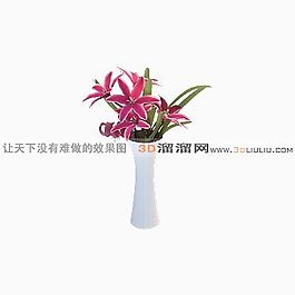 3D花瓶模型