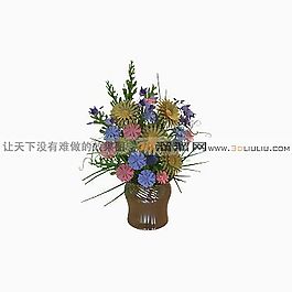 3D花瓶模型