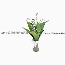 3D花瓶模型