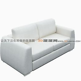 3D雙人沙發(fā)模型