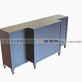 3D邊柜模型