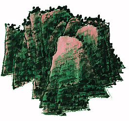 山峰繪畫