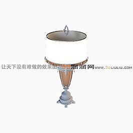 3D臺(tái)燈模型