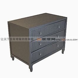 3D邊柜模型