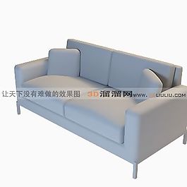 3D雙人沙發(fā)模型
