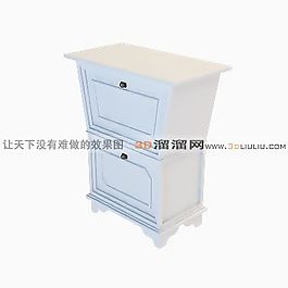 3D邊柜模型
