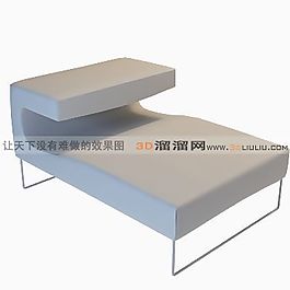 3D單人沙發(fā)模型