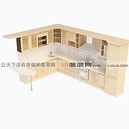 3D廚柜模型