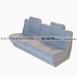 3D雙人沙發(fā)模型