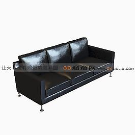 3D三人沙發(fā)模型