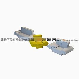 3D沙發(fā)模型