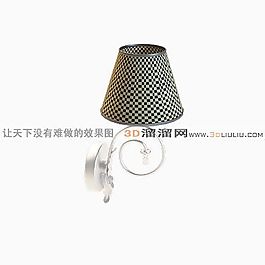 3D壁燈模型