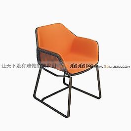 3D休閑椅模型