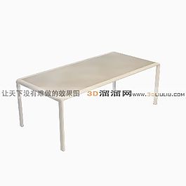 3D餐桌模型