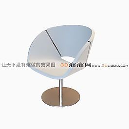 3D休閑椅模型