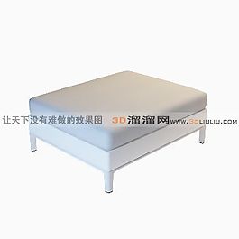 3D沙發(fā)凳模型