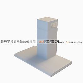 3D抽油煙機模型