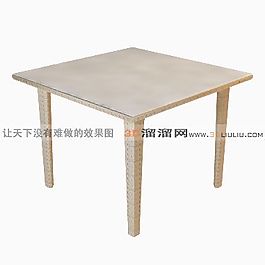 3D桌子模型