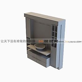 3D衛(wèi)浴組合模型