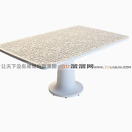 3D茶幾模型