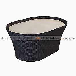 3D浴缸模型