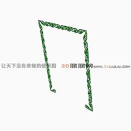 3D花紋模型