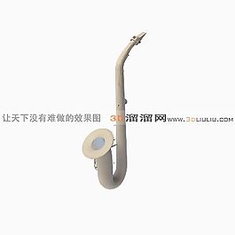3D薩克斯模型