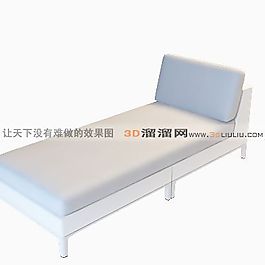 3D沙發(fā)床模型